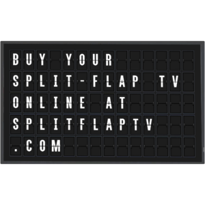 Kies je SplitFlapTV