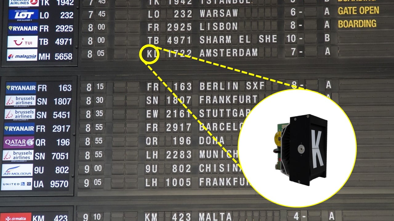 Discover The History And Mechanics Of Split flap Display Boards Discover The History And Mechanics Of Split flap Display Boards