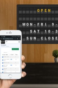 send messages from your phone to an information screen 400 600