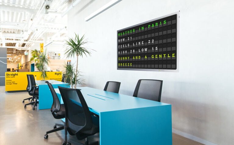impress customers with real-time weather information