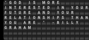 Motivate people with a random quote every day on your display tablet or television