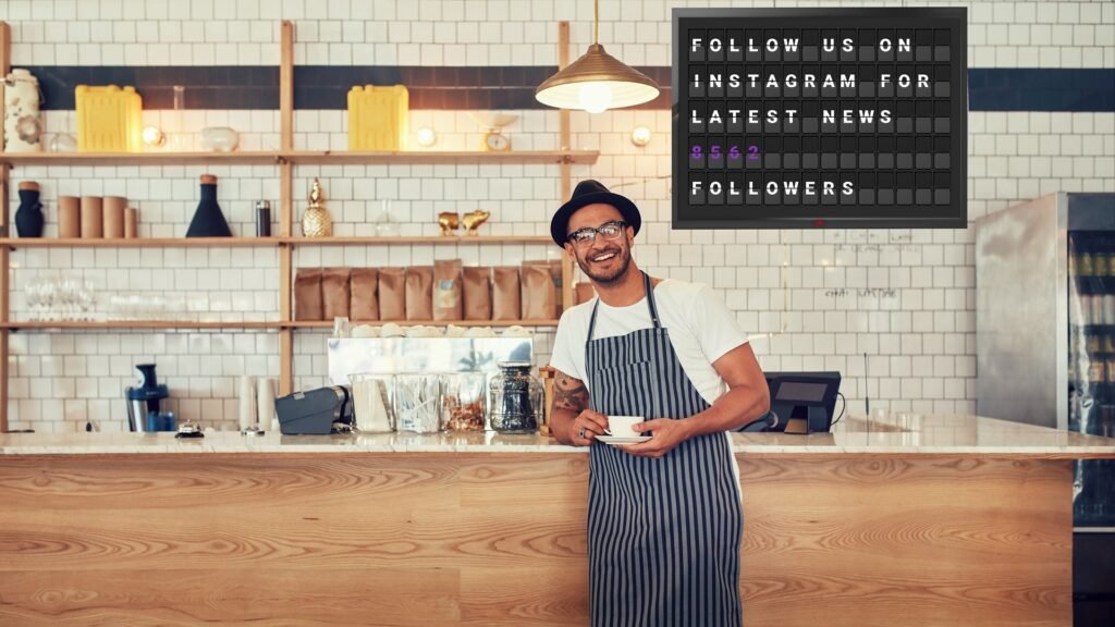show your instagram followers count in real-time on a television