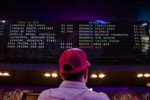 Look at the flapping messages of the splitflap board