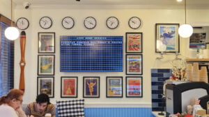 LAvion Café is an aviation theme coffee shop in New York City