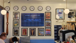LAvion Café is an aviation theme coffee shop in New York City