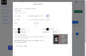 Add a new text board
