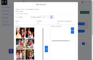 Start a new picture board