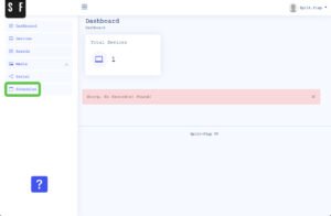 Go to Schedule options