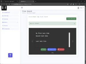 Preview of first board