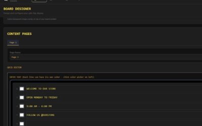 Introducing the New Split-Flap TV Manager Interface