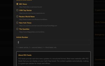 Supercharge Your Signage: How the New Split-Flap TV UI Boosts Your Business
