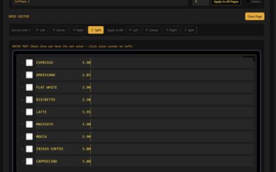 Introducing the New Split Function in the Split-Flap TV Manager App