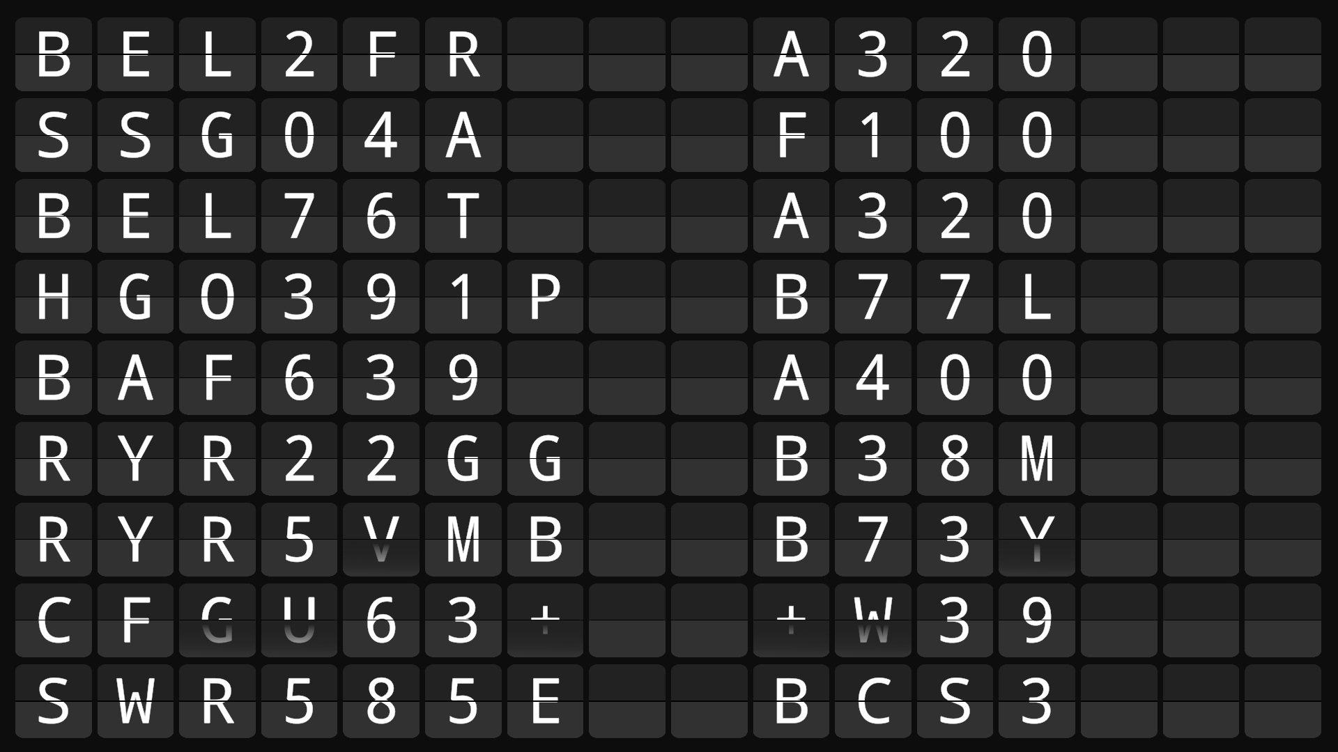 Bringing Retro Back in Style The Revolutionary Split Flap TV
