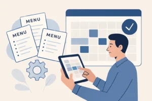 Menu Chaos Ends With Smart Scheduling