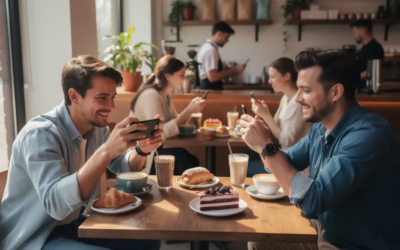 Cafes: How Modern Coffee Shops Use Digital Signage & Split-Flap Style Displays