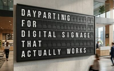 Dayparting for Digital Signage That Actually Works
