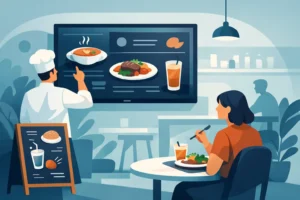 Digital Signage for Daily Specials Board