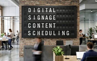 A Guide to Digital Signage Content Scheduling