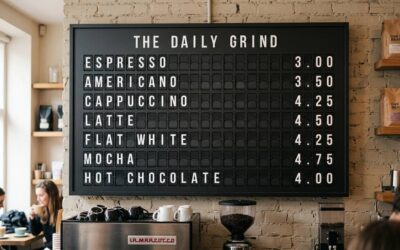 Restaurant Signage Templates That Actually Get Read