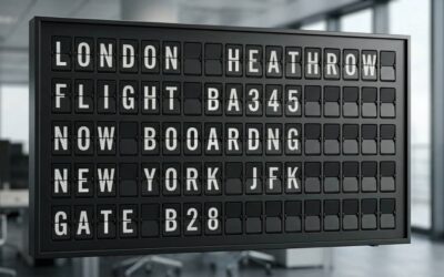 Why the Airport Departures Board Still Works