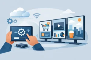 Why Preconfigured Digital Signage Screens Win