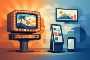 Why Retro Digital Signage Still Works