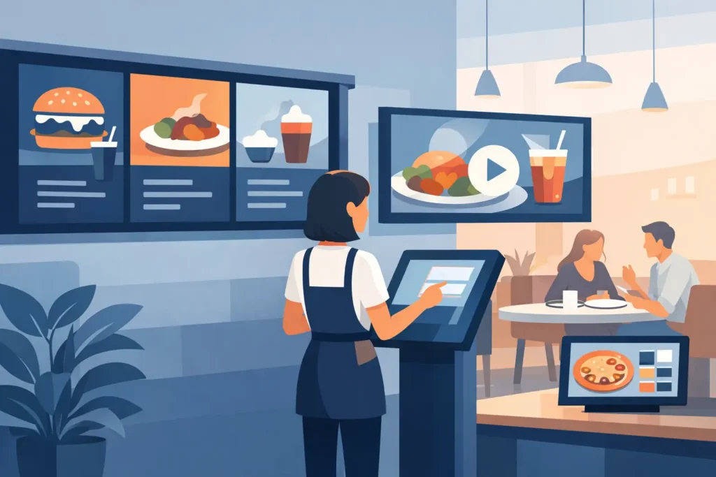 Guide to Restaurant Digital Signage Screens