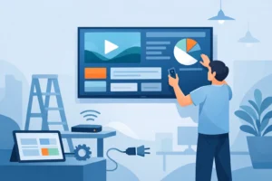 How to Install Digital Signage Without IT