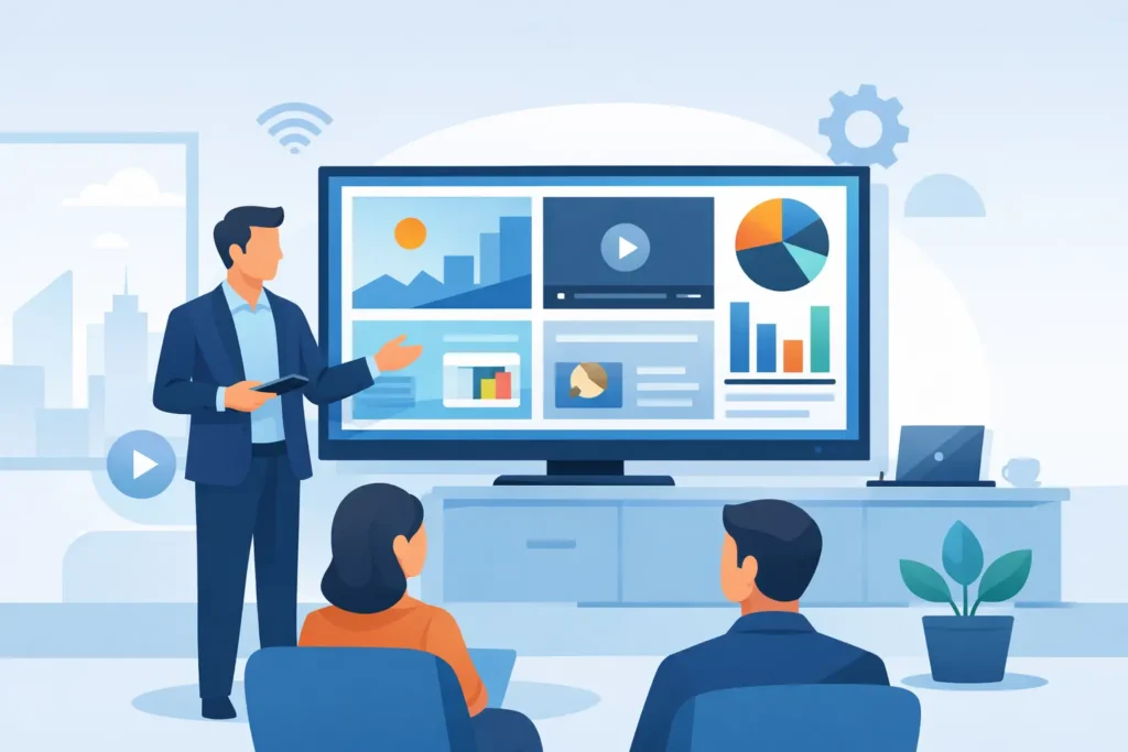 How to Use TV as a Digital Sign