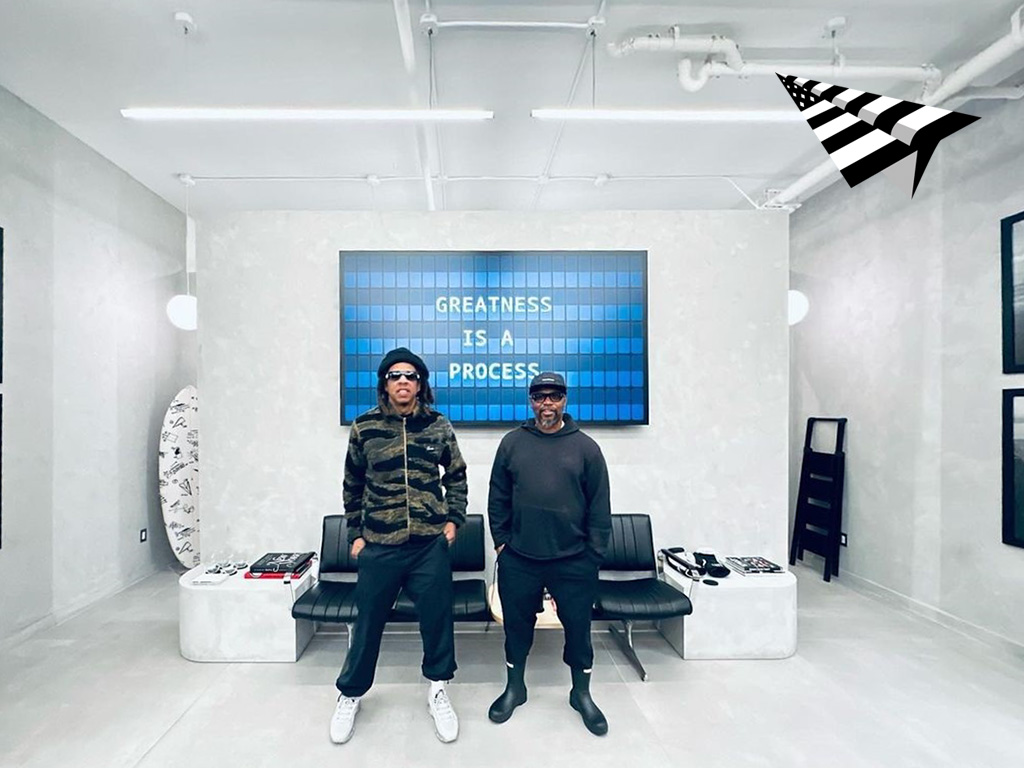 Jay-Z uses Split-Flap TV at Paper Planes New York
