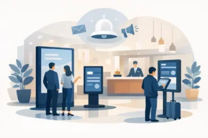 Best Hotel Lobby Message Displays That Get Seen