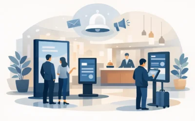Best Hotel Lobby Message Displays That Get Seen