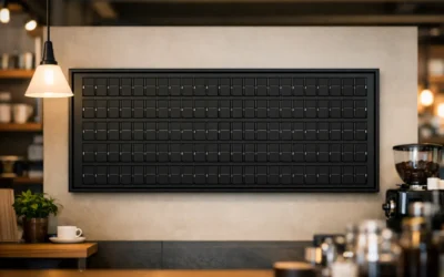 Best Text Displays for Coffee Shops