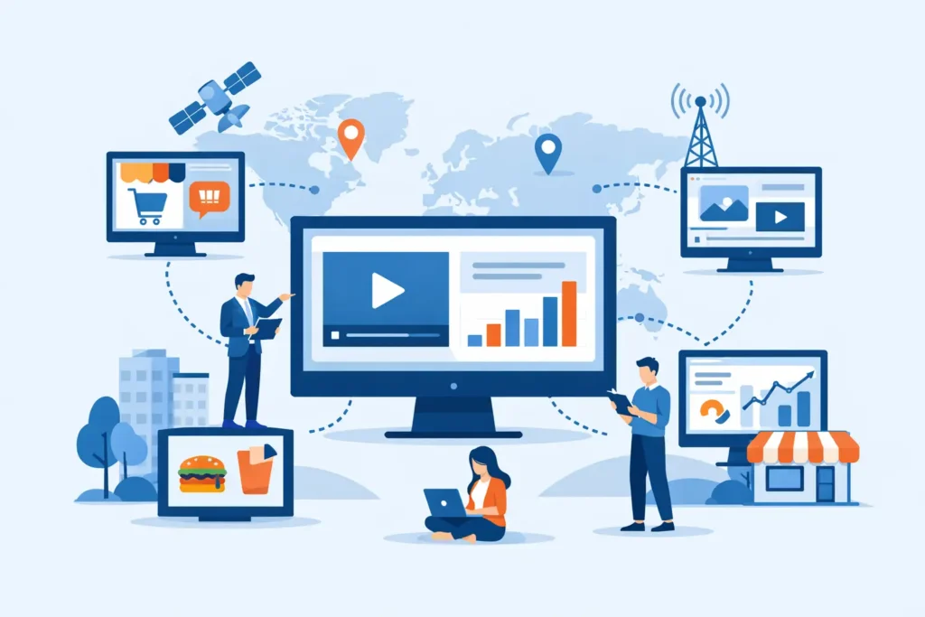 How to Manage Multi Location Screens