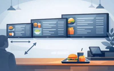What Size TV for Menu Board Screen?
