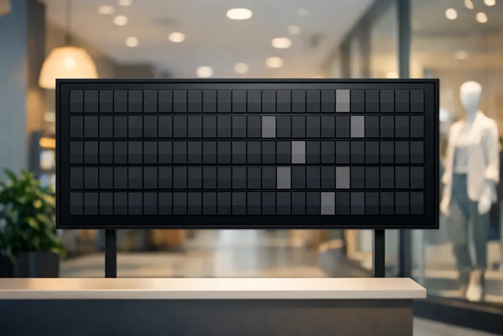 Best Retail Window Text Screens for Stores