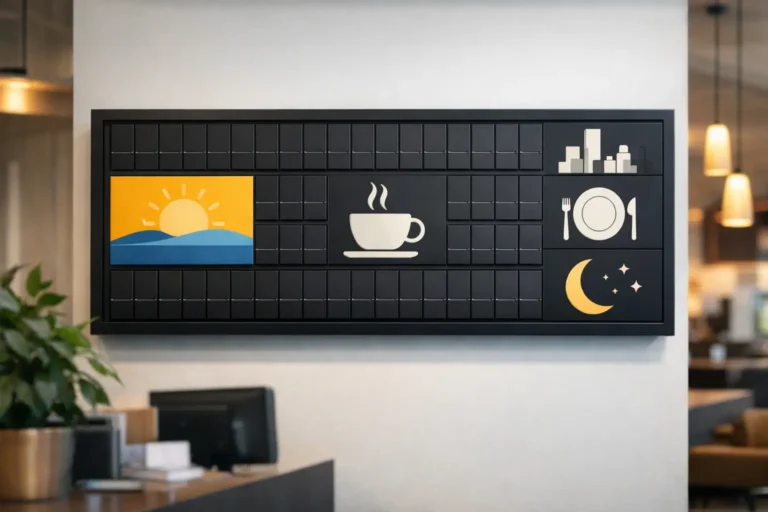 A Practical Guide to Dayparted Signage Content