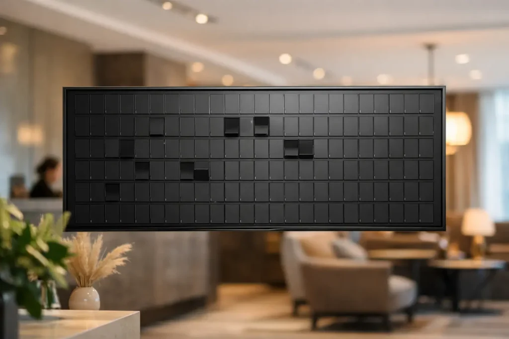 Best Announcement Screens for Boutique Hotels