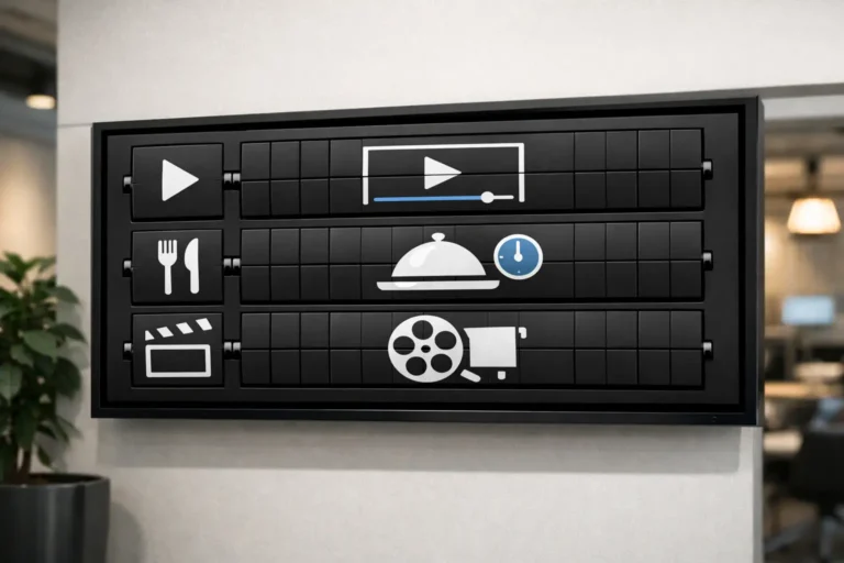 Schedule Based Menu Screen Software That Works